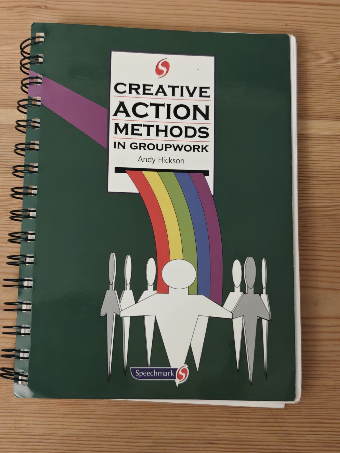 English edition cover of Creative Action Methods in Groupwork