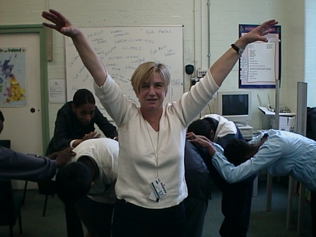 Empowerment training session in the UK