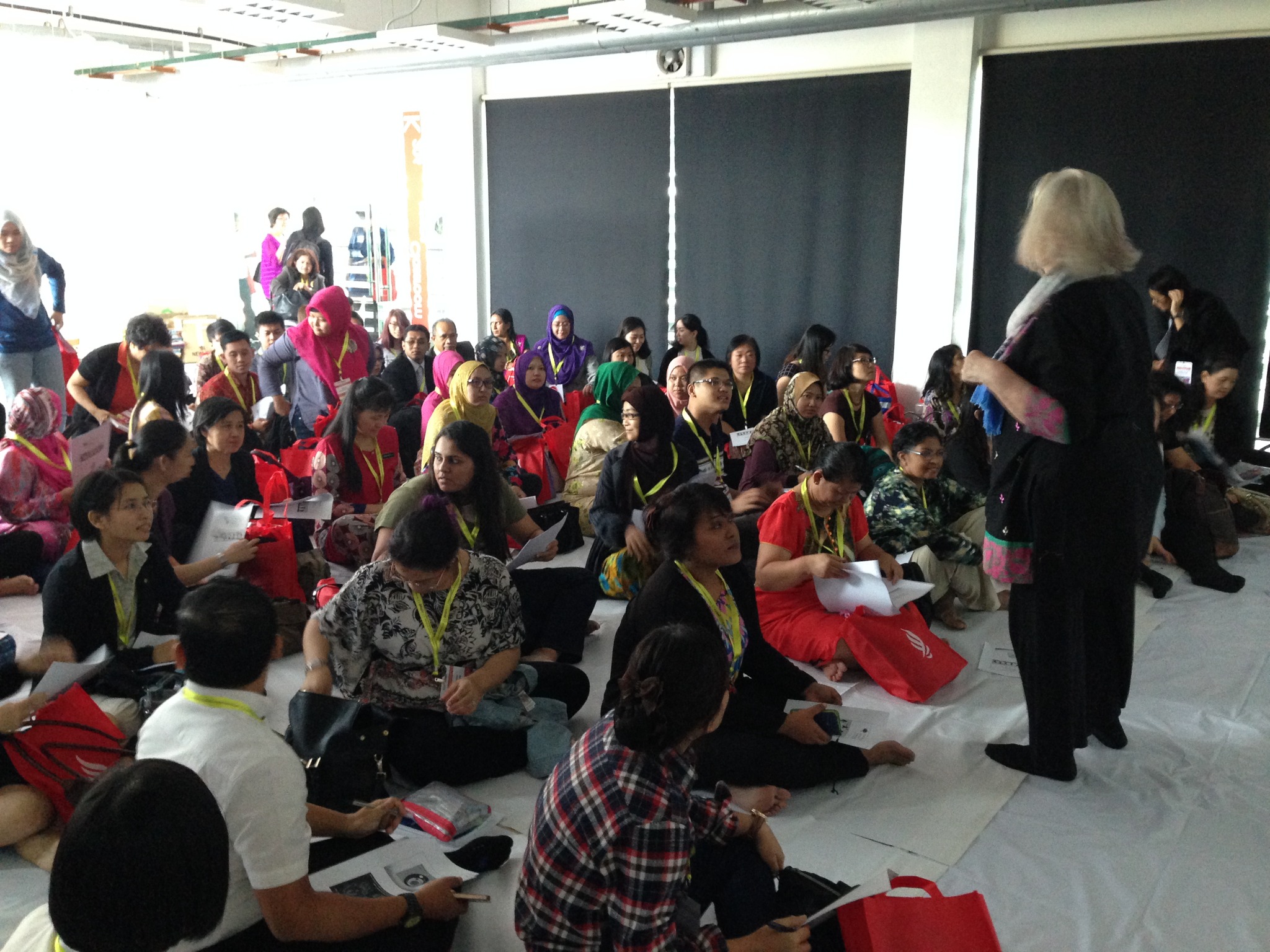 Sue leading an NDP and EPR workshop in Malaysia