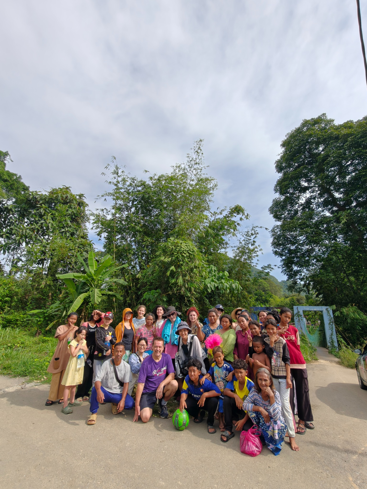 A large group gathered together during NDP in the Jungle in 2026