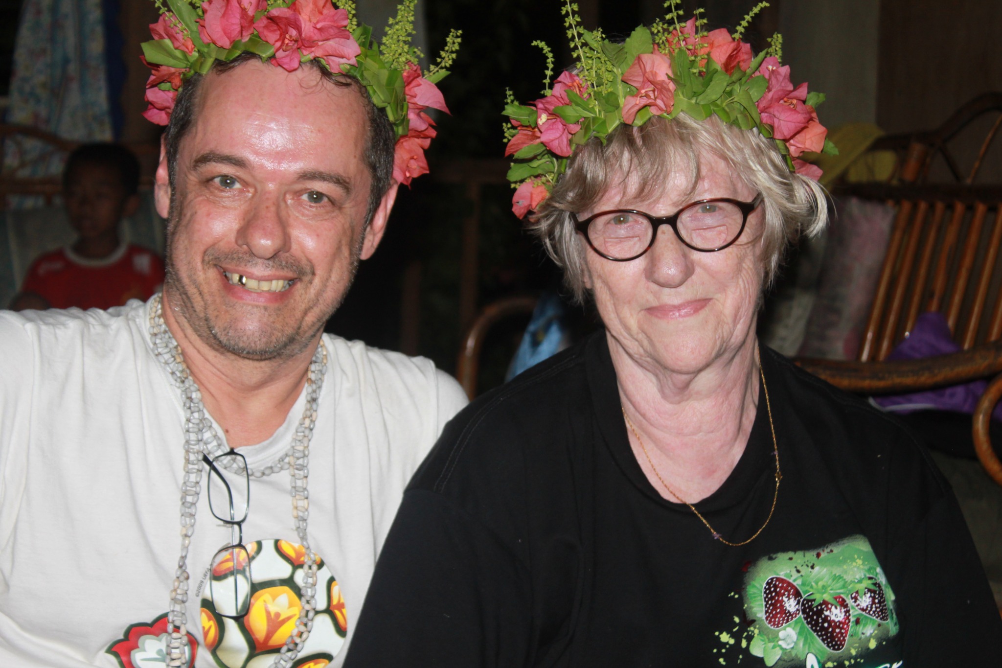 Andy and Sue during an NDP in the Jungle project